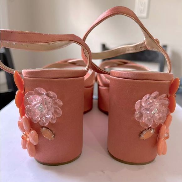 Marc Jacob’s Platform Sandals Size 38, Color Salmon - Picture 5 of 7